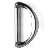 Sliding Door Interior Handle (Optional): Traditional D Handle w/ metal finish 1
