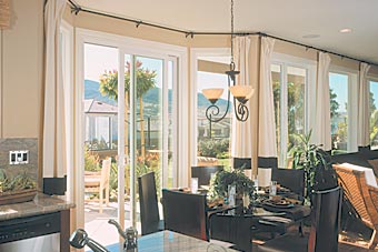 Milgard Styleline Vinyl Horizontal Sliding Windows